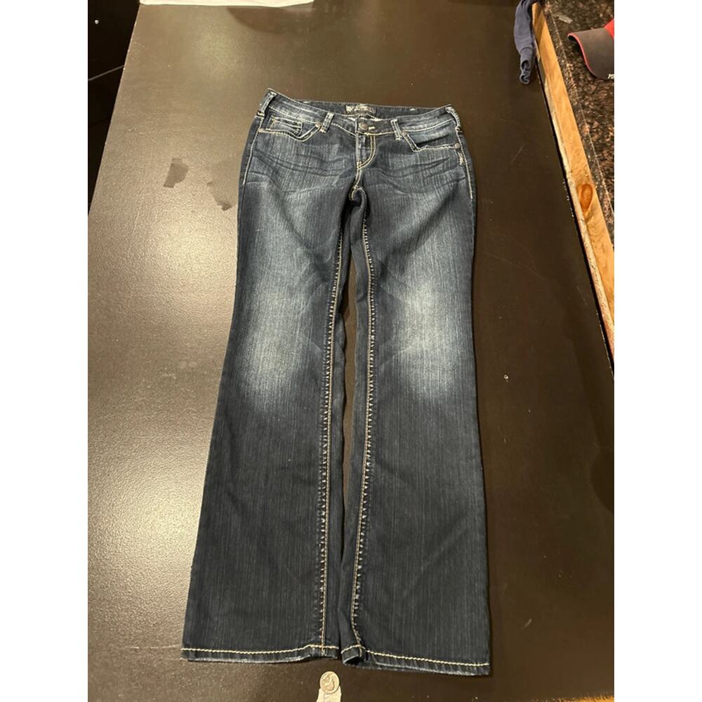 Vintage Silver bootcut y2k aiko denim jeans 30x33